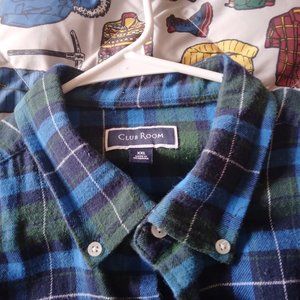 Club Room, (Macy's), Men's, XXL, LS, Flannel Shirt